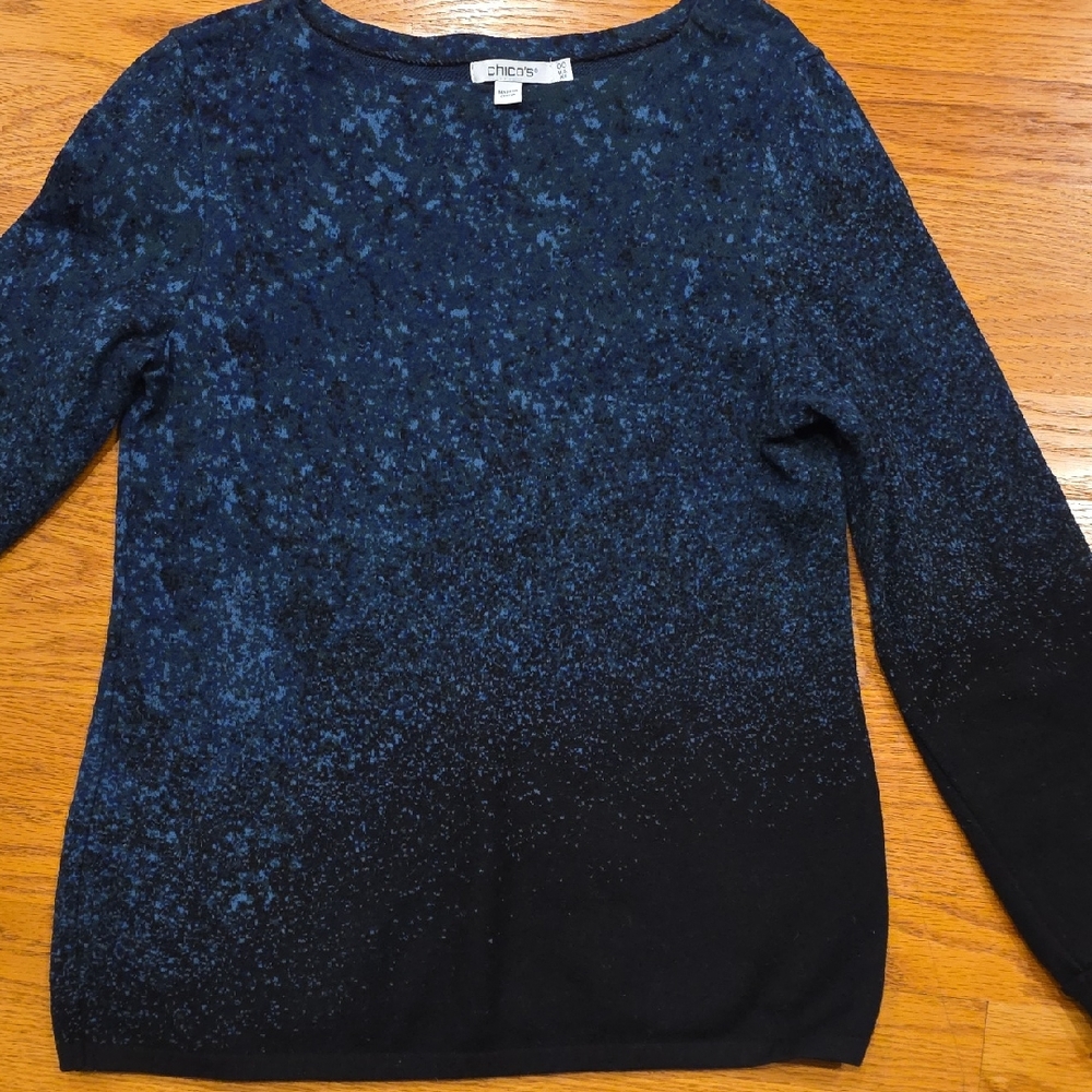 Chico's Elegant Crew Neck Sweater